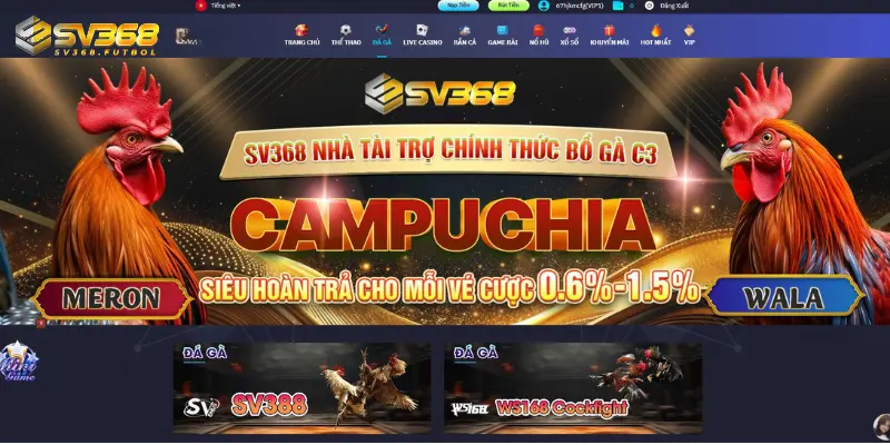 vi sao nen choi da ga tai sv368